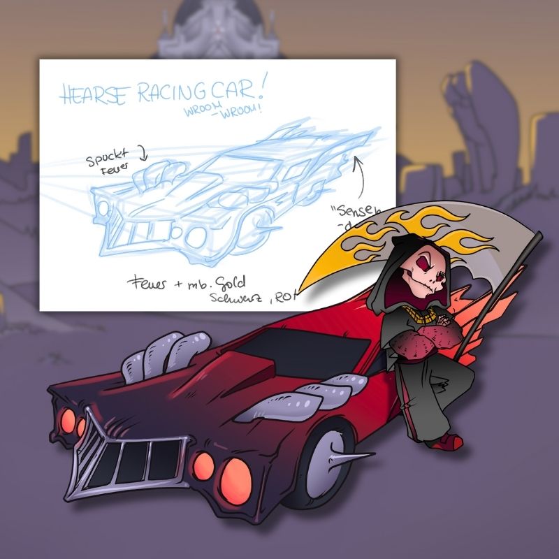 Promo für den Concept Art Bereich